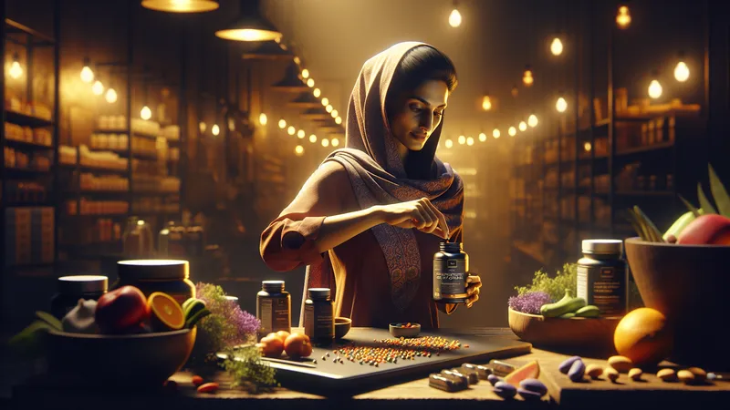 Close-up of omega-3 capsules for ADHD