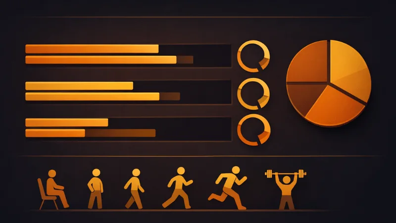 Activity level multipliers for calculating TDEE