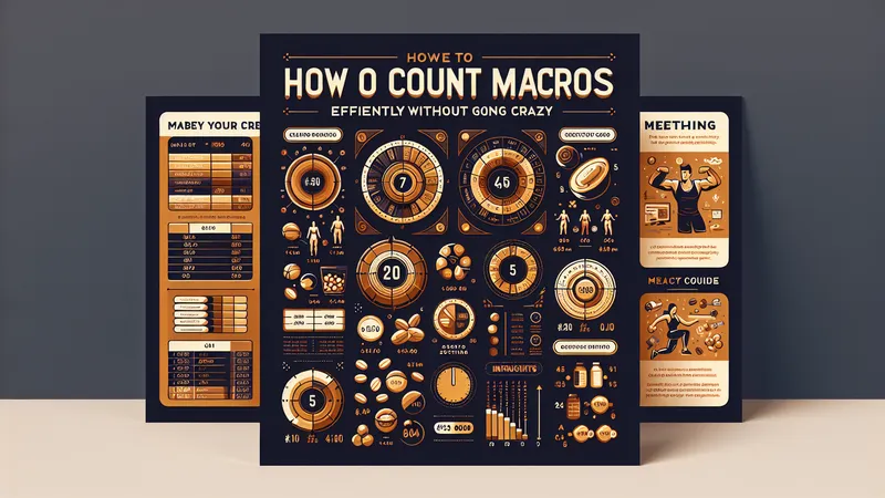 A person using a smartphone app to track macros