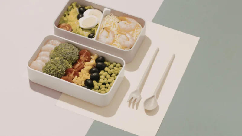 Building a balanced meal prep container with proper portions