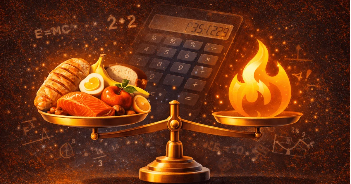 Heavy barbell with weight plates — one-rep max strength concept