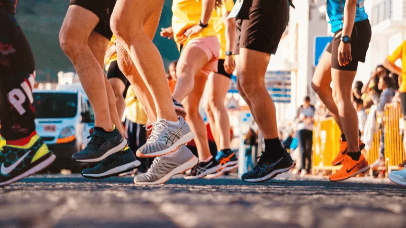 Couch to 5K weekly progression — from walking to running